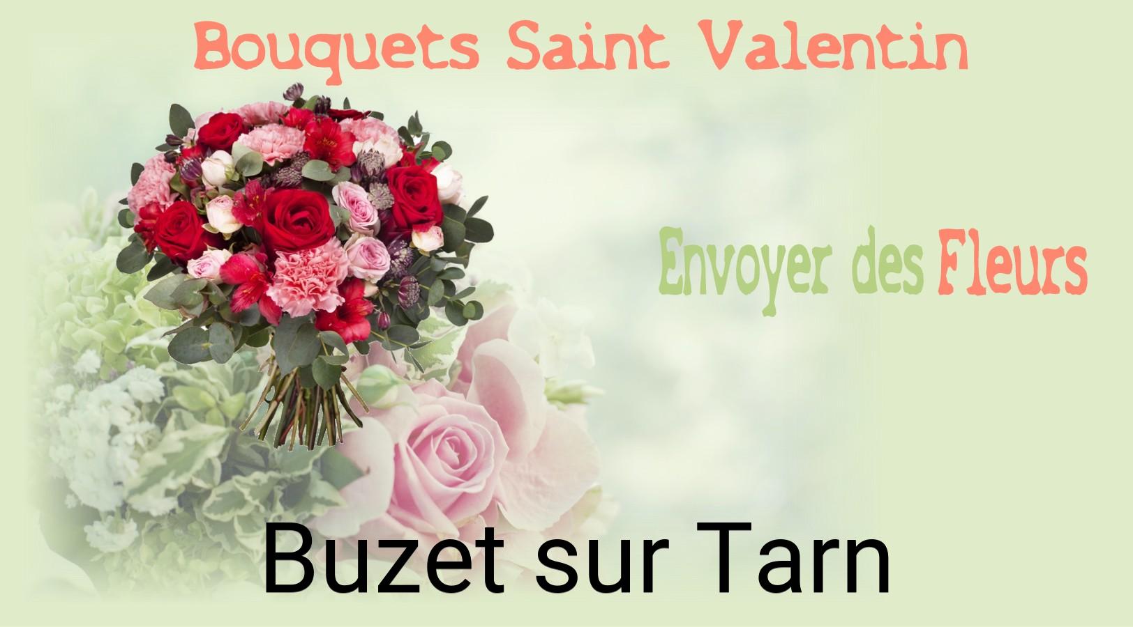 Roses de Saint-Valentin livrées à Buzet-sur-Tarn